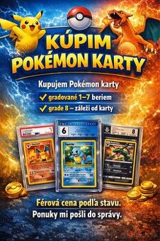 Kúpim Pokemon slabí 1-7 a niektoré 8