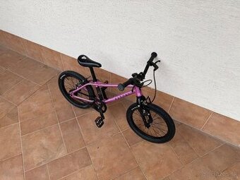 Detský bicykel Rascal 16” ružový