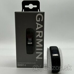 Fitness náramok Garmin vivofit 4 black (S-M)