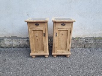 KRÁSNÉ STARÉ NOČNÍ STOLKY PO RENOVACI