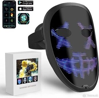Smart LED maska Shinning app