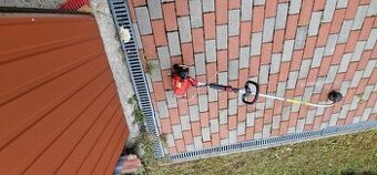 Silná ručná benzínová motorová kosačka