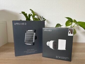 Kamera Imilab EC4 + Zakladna + Solarny panel
