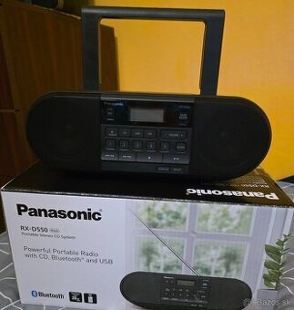 radio s CD, mp3, blt - Panasonic RX - D550