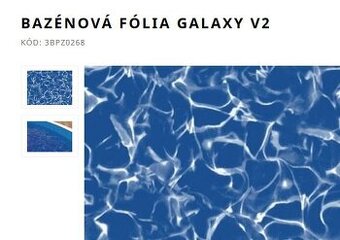 Bazénová fólia Galaxy- kruh(4,6/1,1m)