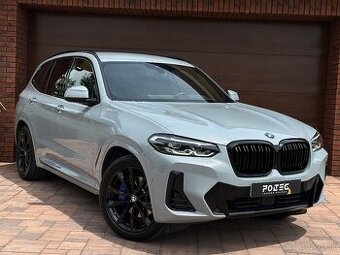 BMW X3 30D XDRIVE M-SPORT 210KW 7/2023 ZÁRUKA ODPOČET DPH