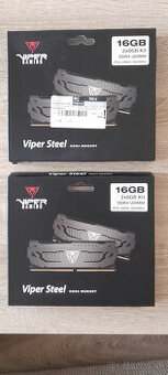 2x sada RAM VIPER STEEL DDR4 3600 MHz CL 17