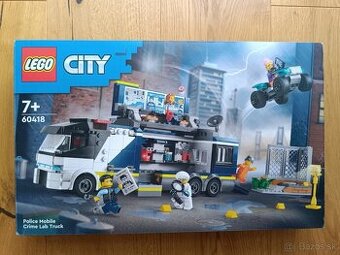Lego City 60418 - Police Mobile / Crime Lab