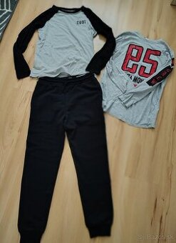 Nove teplaky F&F + tricka 158/164