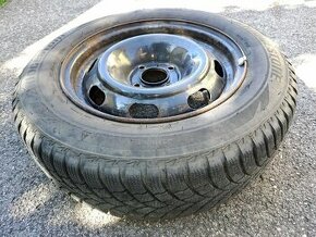 4 kusy zimných pneumatik Bridgestone 195/65R15