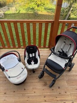 Predám kočík Peg Perego Fiat 500 book plus 3kombinácia