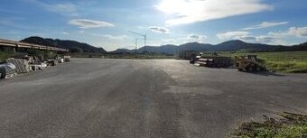 Prenájom spevnenej oplotenej plochy pri Považskej Bystrici - 1