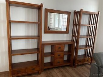 Nábytok do obývačky masiv