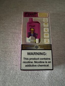 Vape strawberry ice/strawberry raspberry cherry 40 000