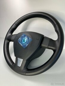 Originál škoda kožený volant RS