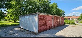 PREDÁM 3x garaž PREFA + plechové vrata