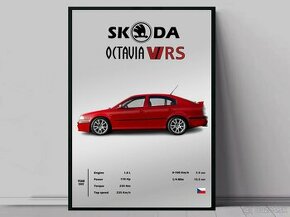 Obraz Škoda Octavia 1 Rs