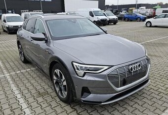 Audi E-Tron 55 Quattro Pro Line Plus, Matrix LED, kůže, DPH