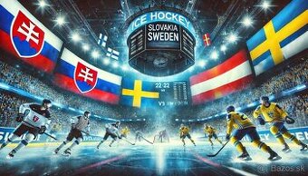 Na predaj 3 listky na MS IIHF STOCKHOLM dvojzapas SVK - SWE