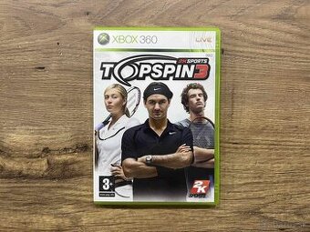 Top Spin 3 na Xbox 360