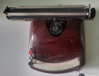 Retro písací stroj Bambino od Optima firmy