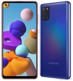 Samsung Galaxy A21s BLUE - super stav