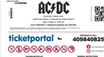 AC DC Praha 26.6.2025