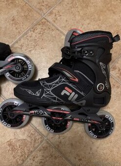 Predam Fila Legacy Pro 100mm Black / Red 42.5 ako nove, unis