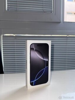 Iphone 16 pro 256gb black