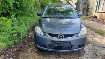 Mazda 5 diesel 2.0 bez hrdze, 7 miest, defektny motor