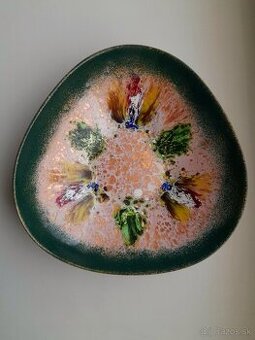 Miska s farebnou glazúrou