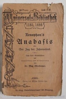 Xenophon\'s Anabasis oder der Zug der Zehntausend 1878