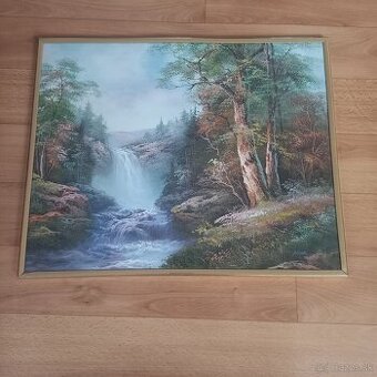 Obraz v pozlatenom rame Rozmer: 50cm x 40cm