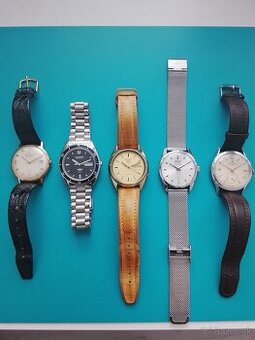 Hodinky Glashutte,Citizen,Seiko, BWC, Pronto.