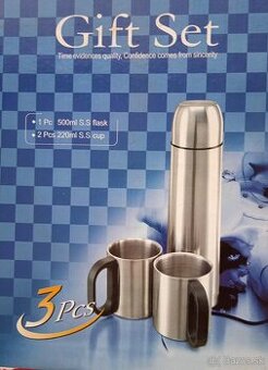 Darčekové sada - termoska 0,5 l + 2 hrnčeky