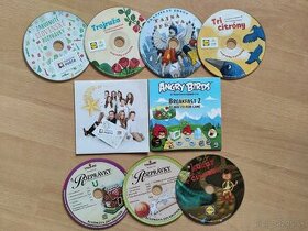 Detské CD s audio rozprávkami a hra