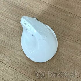 Deluxe ergonomická bluetooth myš (biela, pravá/ľavá)
