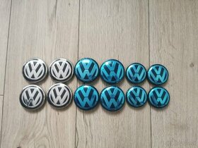 3D stredové krytky Volkswagen_18€/sada