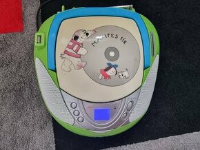 Rádio určené deťom MaxiPes Fík CD MP3, USB, FM, AM
