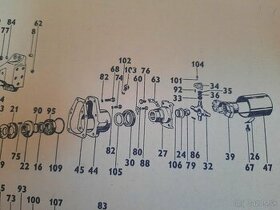 Kúpim diely pre manzetovu nápravu Zetor 5748 5745