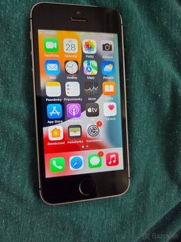 Iphone se 2016 space gray voľný v peknom stave 32gb pamäť pl