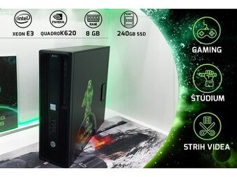 🎬🎮PC HP aj na HRY za 159€,Nepremeškajte IntelXEON,nVidia