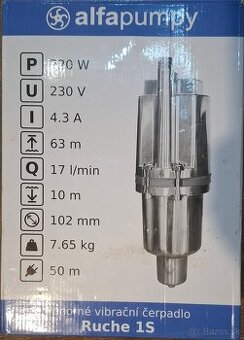 Ponorné Vibračné čerpadlo RUCHE 1S 50m