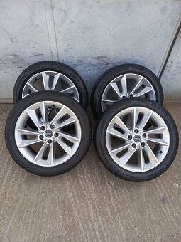 Predám alu kola 5x112 R17 BORBET na W,SKODA SEAT AUDI
