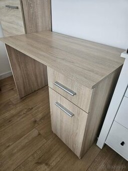 Pisaci stol - dub sonoma 100x55