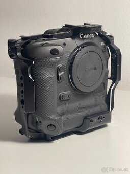 canon r3, 2x bateria, 330 gb cfexpress B, smallrig cage