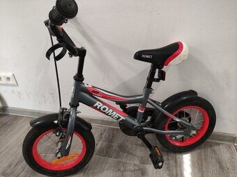 Predám detský bicykel ROMET Čierny 12"
