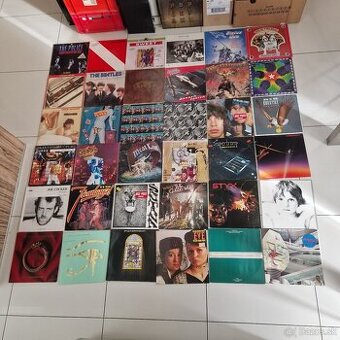 LP-čky..POLICE,VAN HALEN,SWEET,STATUS QUO,BEATLES,APRIL WINE