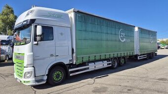 Prodám DAF XF 480 FAR 6X2 SSC EURO 6 - velkoobjemová souprav