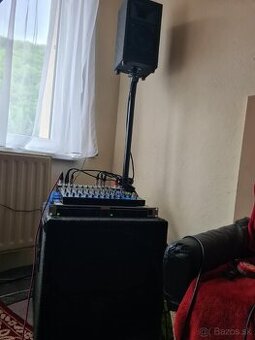 Predám zvukovú aparatúru Repro, mix, procesor
